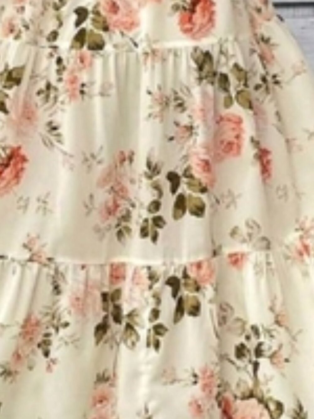 Off white Mid Lenth Dress